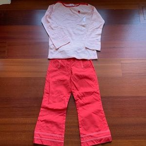 NWT GAP 2pc Pants & Top Sz 5